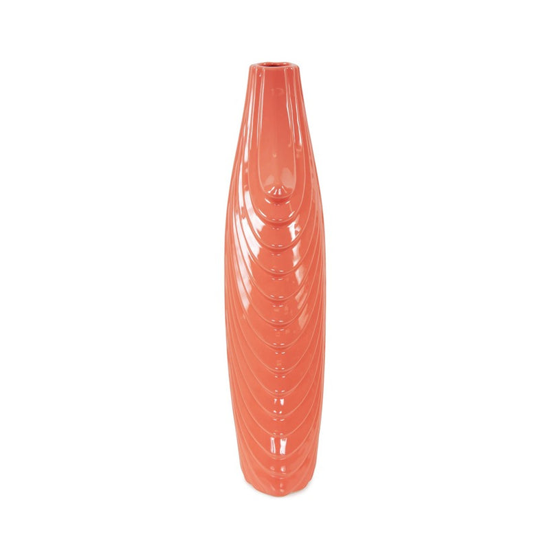 Howard Elliott Coral Reef Vase/Tall, Coral
