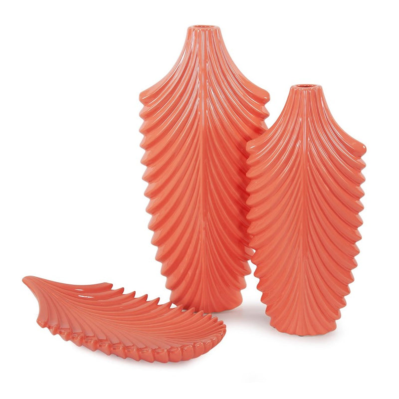 Howard Elliott Coral Reef Vase/Short, Coral