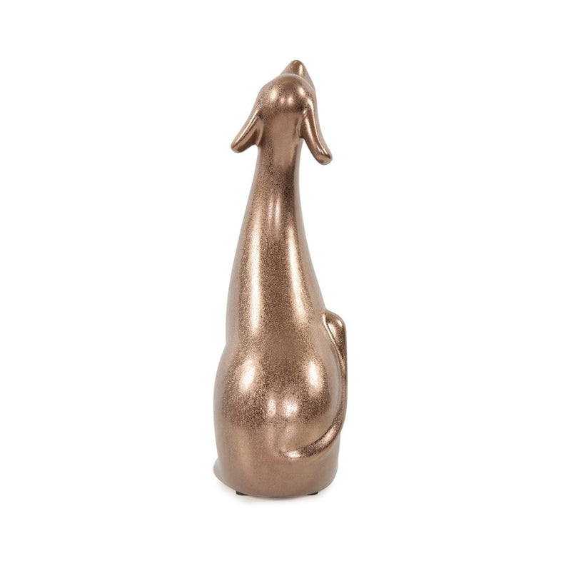 Howard Elliott Hound Sculpture, Brass