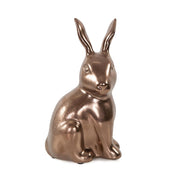 Howard Elliott Rabbit Sculpture, Brass - 34260
