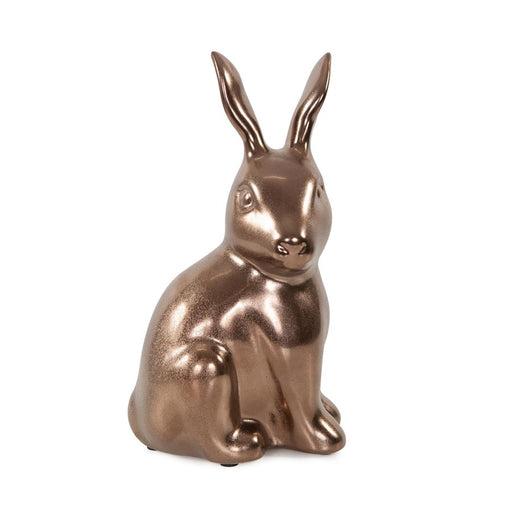 Howard Elliott Rabbit Sculpture, Brass - 34260
