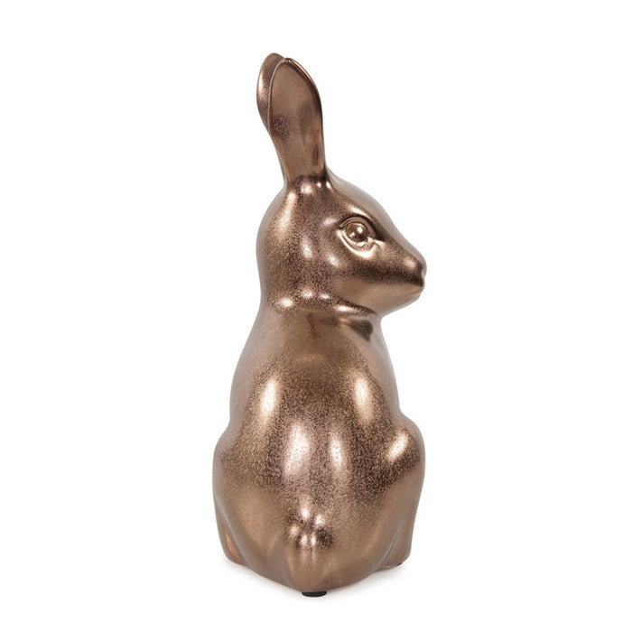 Howard Elliott Rabbit Sculpture, Brass