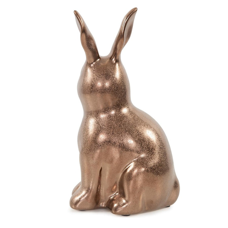 Howard Elliott Rabbit Sculpture, Brass