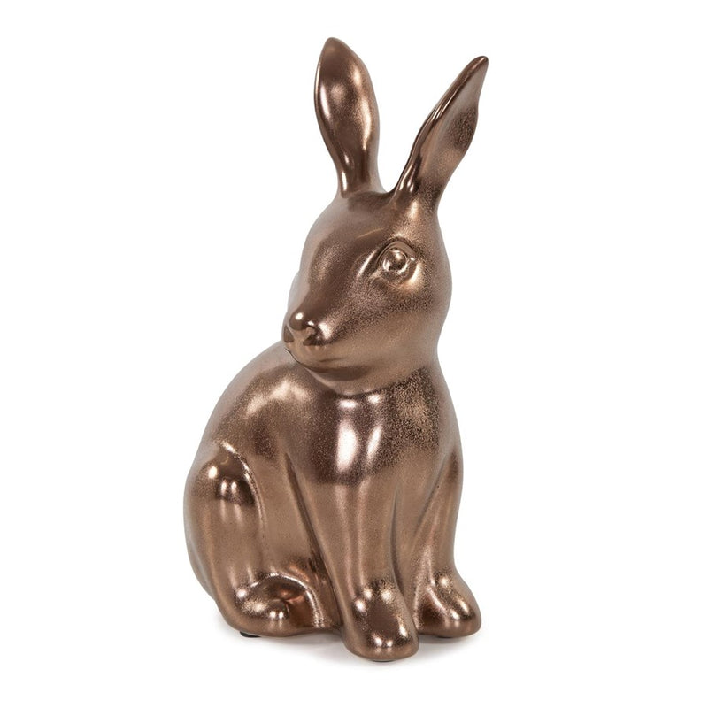 Howard Elliott Rabbit Sculpture, Brass