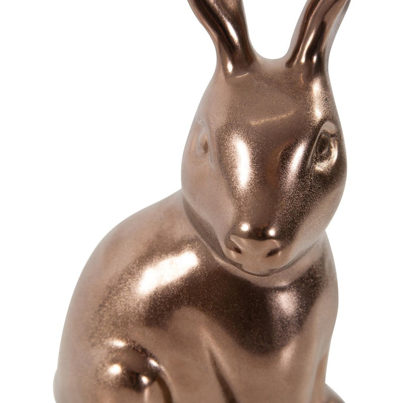 Howard Elliott Rabbit Sculpture, Brass