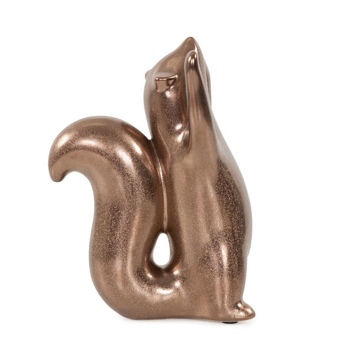Howard Elliott Chipmunk Sculpture, Brass