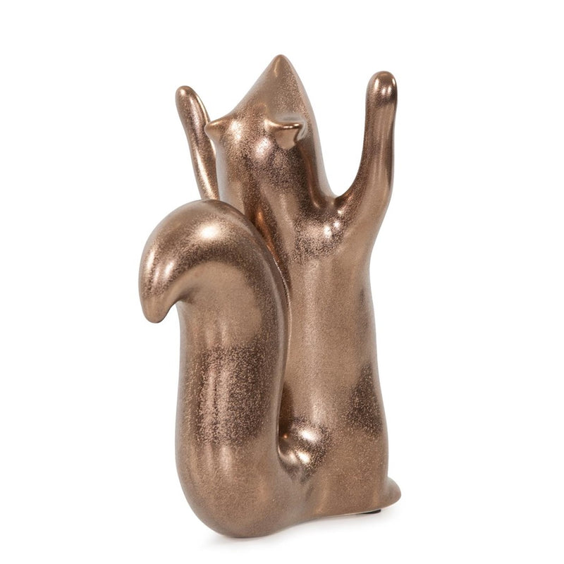 Howard Elliott Chipmunk Sculpture, Brass