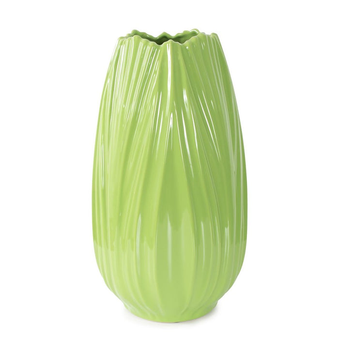 Howard Elliott Field Green Tall Ceramic Vase - 34263