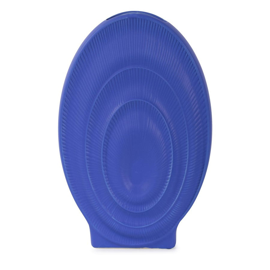 Howard Elliott Radiant Blue Tall Ceramic Vase - 34265