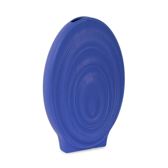 Howard Elliott Radiant Blue Tall Ceramic Vase