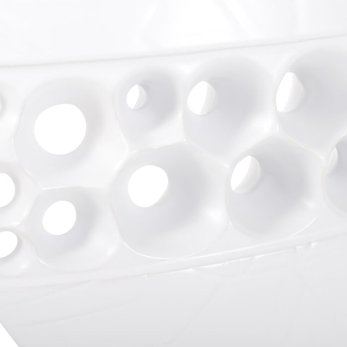 Howard Elliott White Side of Moon Vase