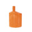 Howard Elliott Orange Valencia Askewed Tall Bottle Vase - 34279