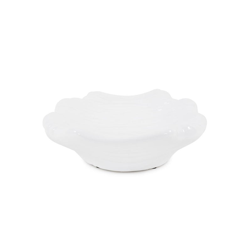 Howard Elliott Ebb Low Tray, Glossy White, Glossy White