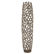 Howard Elliott Bronze Aluminum Branch Vase/Oversized, Bronze - 35092