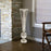 Howard Elliott Oversized Flared Silver Aluminum Vase/Large, Silver