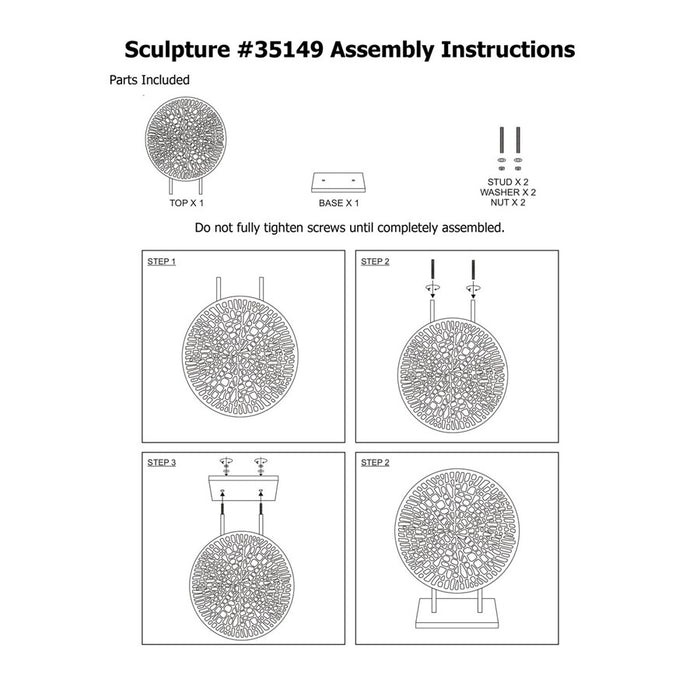 Howard Elliott Bronze Aluminum Branch Disk Sculpture, Bronze