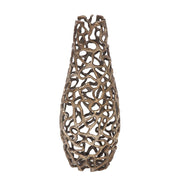 Howard Elliott Bronze Aluminum Branch Vase/Small, Bronze - 35155