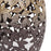 Howard Elliott Olive Leaf Side Table/Stool, Bronze