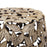 Howard Elliott Olive Leaf Side Table/Stool, Bronze