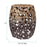 Howard Elliott Olive Leaf Side Table/Stool, Bronze