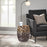 Howard Elliott Olive Leaf Side Table/Stool, Bronze