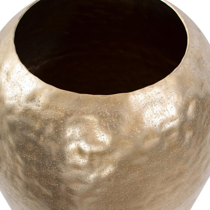 Howard Elliott Espen Tall Classic Vase/Medium, Gold