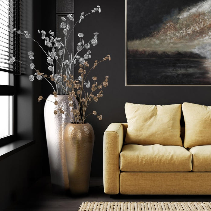 Howard Elliott Espen Tall Classic Vase/Medium, Gold