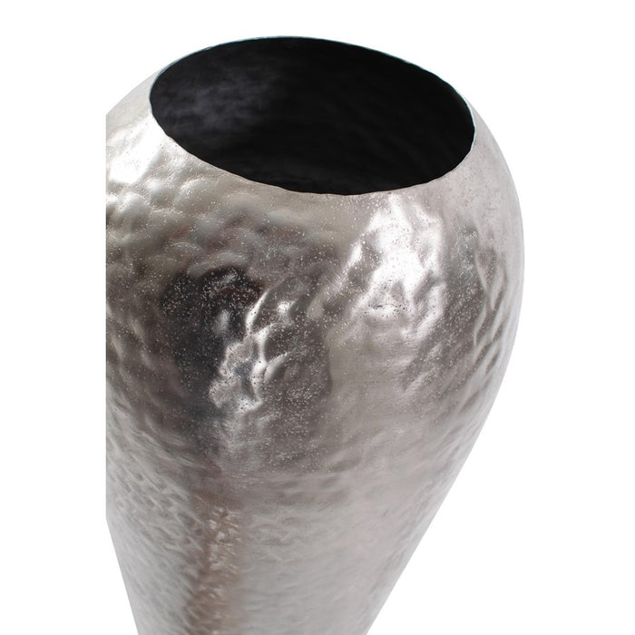 Howard Elliott Espen Tall Classic Vase/Large, Bright Silver