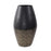 Howard Elliott Golden Thread Large Cask Vase, Black/Gold - 35344
