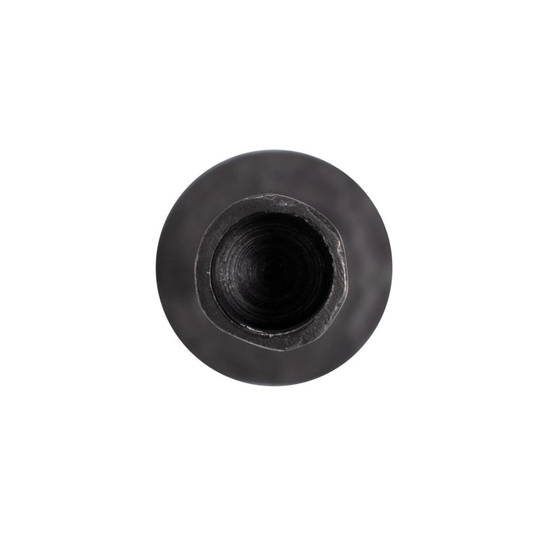 Howard Elliott Asher Sculpted Cast Aluminum Candlestick/Tall, Ebony