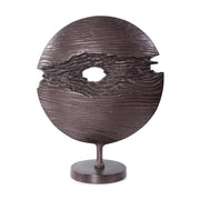 Howard Elliott Berken Round Sculpture, Cast Aluminum/Bronze - 35372