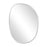 Howard Elliott Frameless Asymmetrical Mirror, Silver - 36014