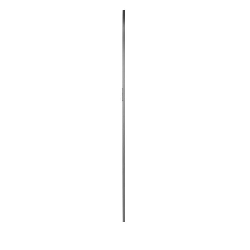 Howard Elliott Frameless Asymmetrical Mirror, Silver