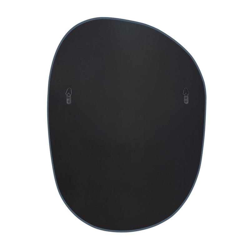 Howard Elliott Frameless Asymmetrical Mirror, Silver