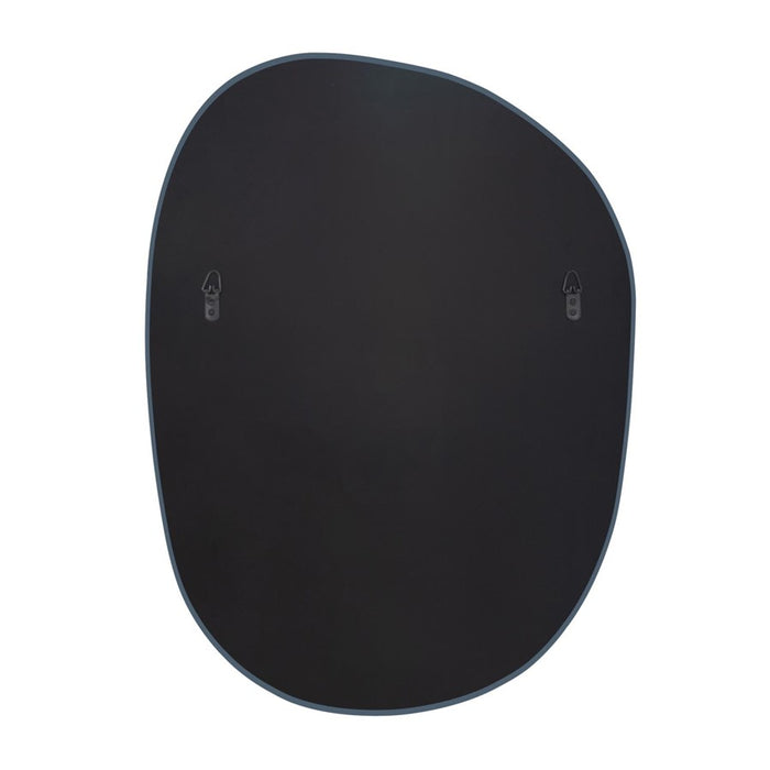 Howard Elliott Frameless Asymmetrical Mirror, Silver