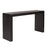 Howard Elliott Black Wood Grain Veneer Console Table, Black