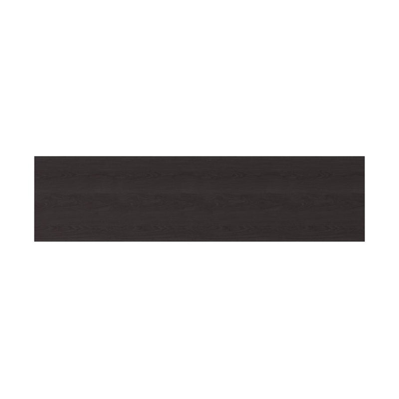 Howard Elliott Black Wood Grain Veneer Console Table, Black
