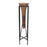 Howard Elliott Bronze Euler Drop Vase/Iron Stand/Large, Brown/Black - 41089