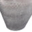 Howard Elliott Venetia Ebony Glass Bottle/Alum Spired Lid/Short, Nickel
