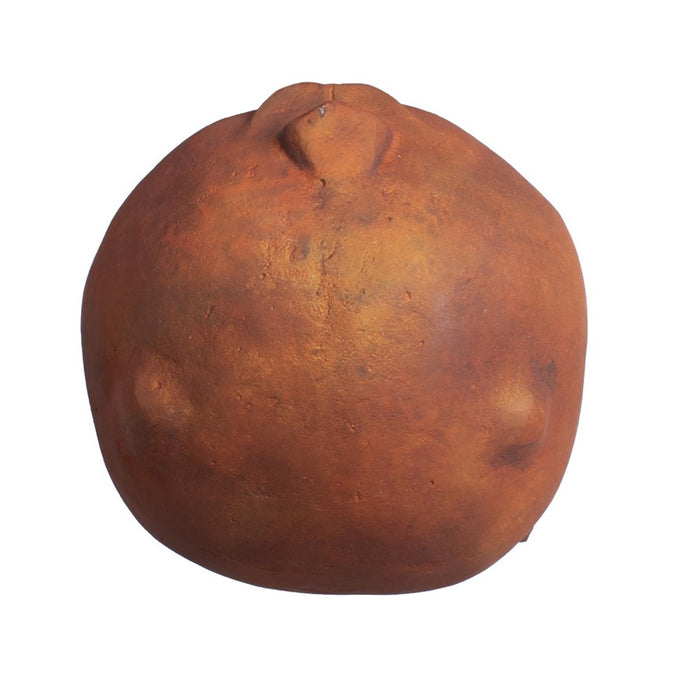 Howard Elliott Mr.Wilfred Terra Cotta Sculpture on Aluminum Pillar