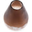 Howard Elliott Slanted Earth Vase Large, Brown/White