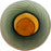 Howard Elliott Golden Murrine Vase Small, Green/Amber