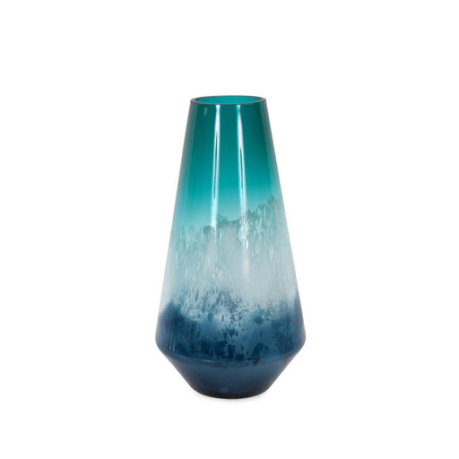 Howard Elliott Breakers Vase/Small, Aqua - 44043