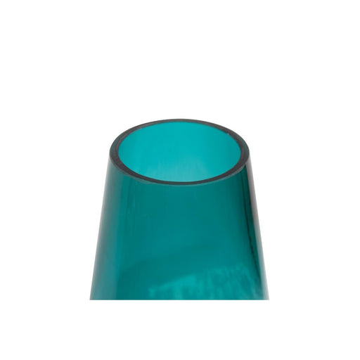 Howard Elliott Breakers Vase/Small, Aqua