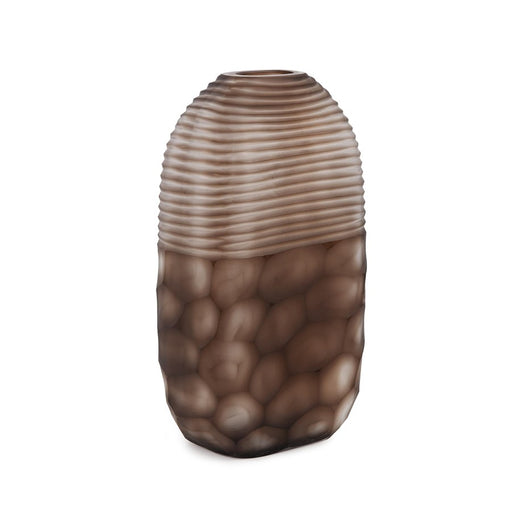 Howard Elliott Bruni Vase/Tall, Chocolate