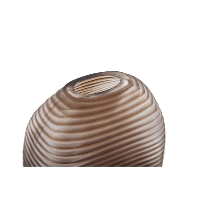 Howard Elliott Bruni Vase/Tall, Chocolate