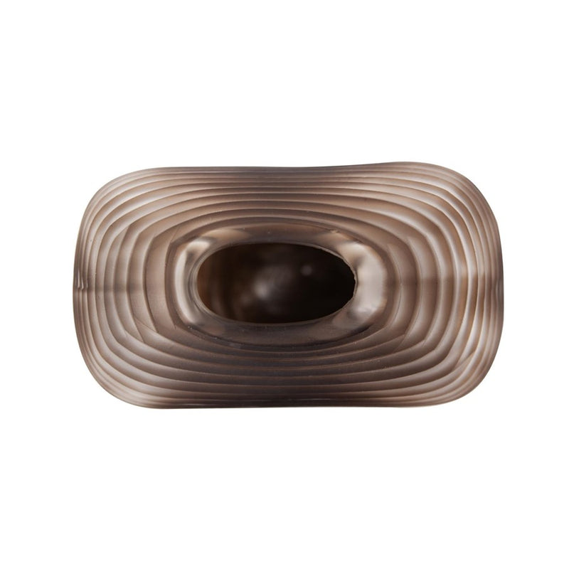 Howard Elliott Bruni Vase/Tall, Chocolate