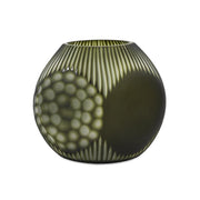 Howard Elliott Cebu Vase/Small, Forest Green - 44049