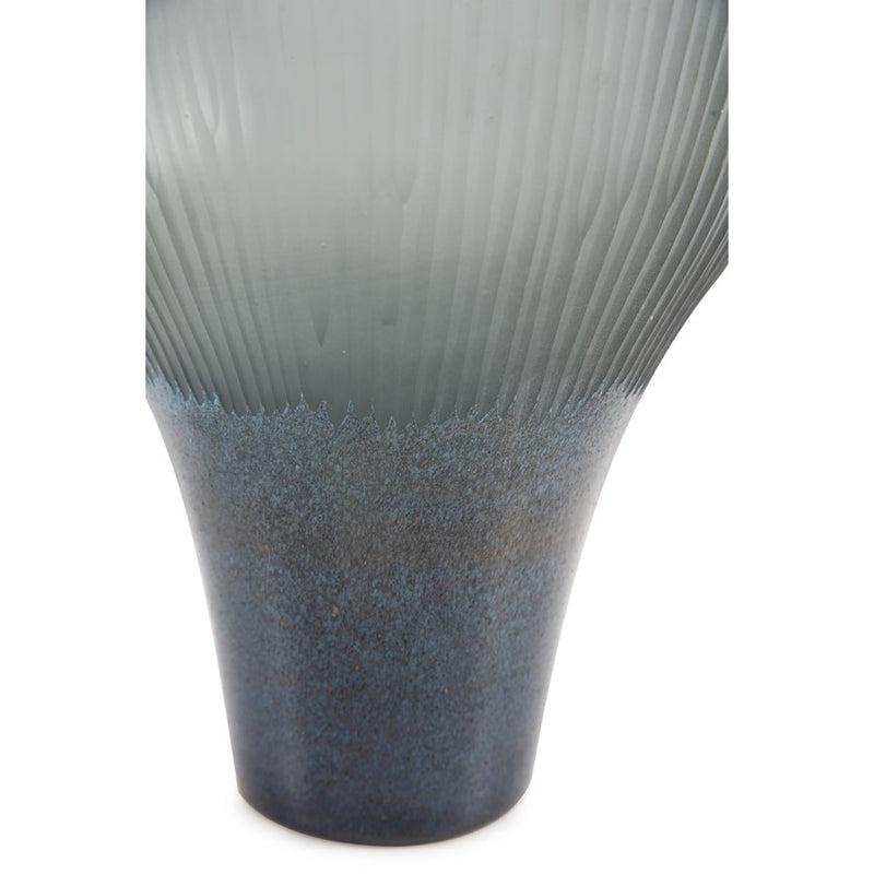 Howard Elliott Melilla Vase/Large, Indigo