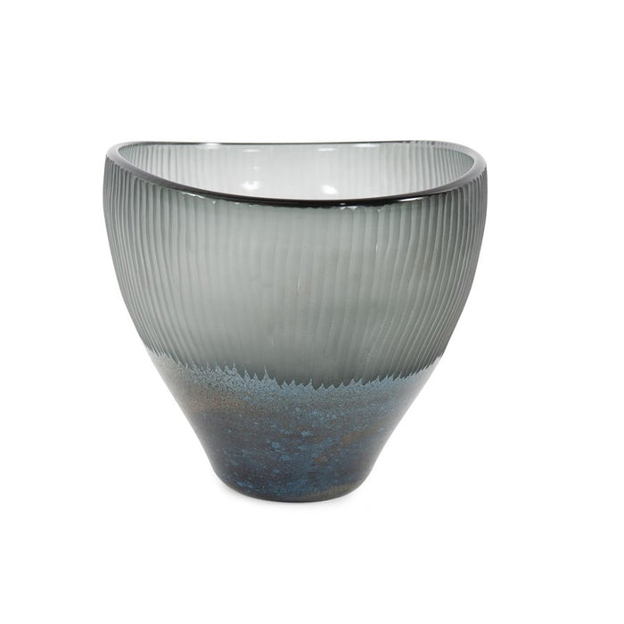 Howard Elliott Melilla Vase/Small, Indigo